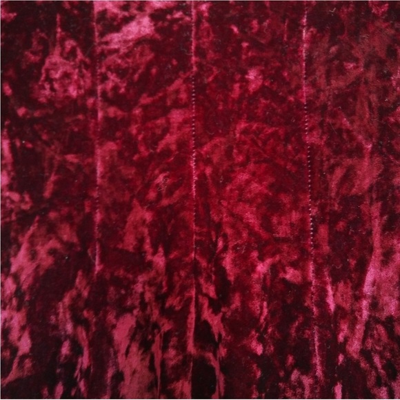 VINTAGE 90’s CONTEMPORARY VELVET BUSTIER DRESS - Picture 9 of 9